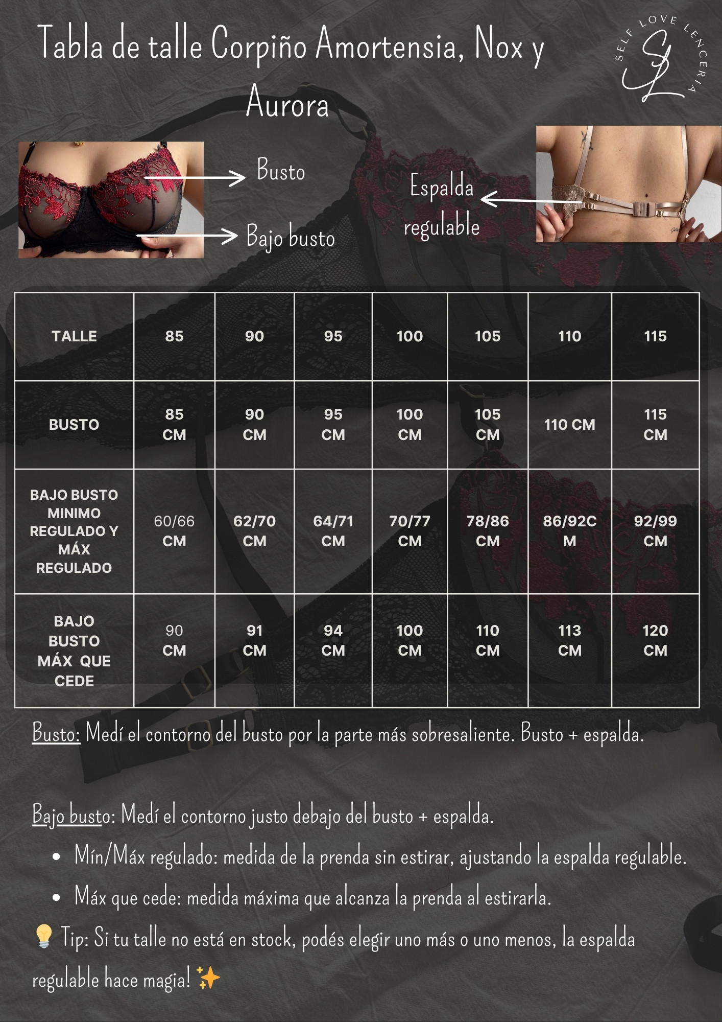 Tabla de talle